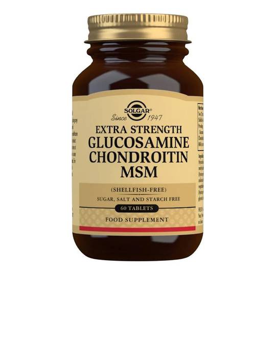 Solgar Extra Strength Glucosamine Chondroitin MSM  Tablets